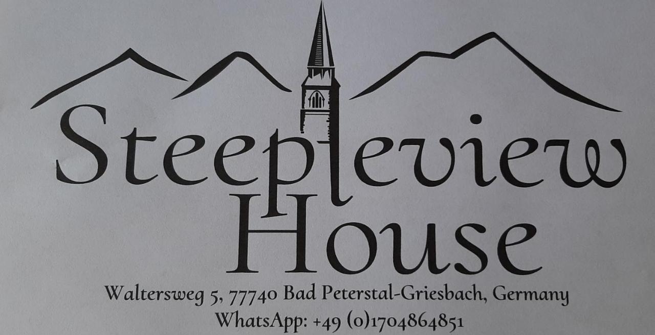 Steepleview House, Renchtalblick Apartment - Cozy & Serene Apartment For 2 Bad Peterstal-Griesbach Ngoại thất bức ảnh